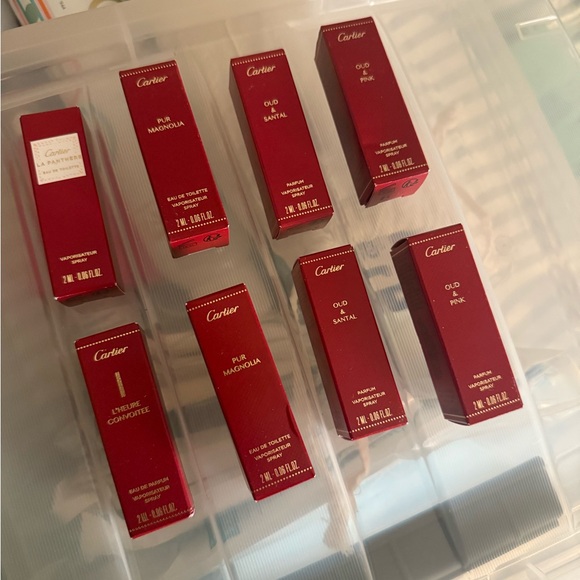 NIB Cartier Fragrance Collection